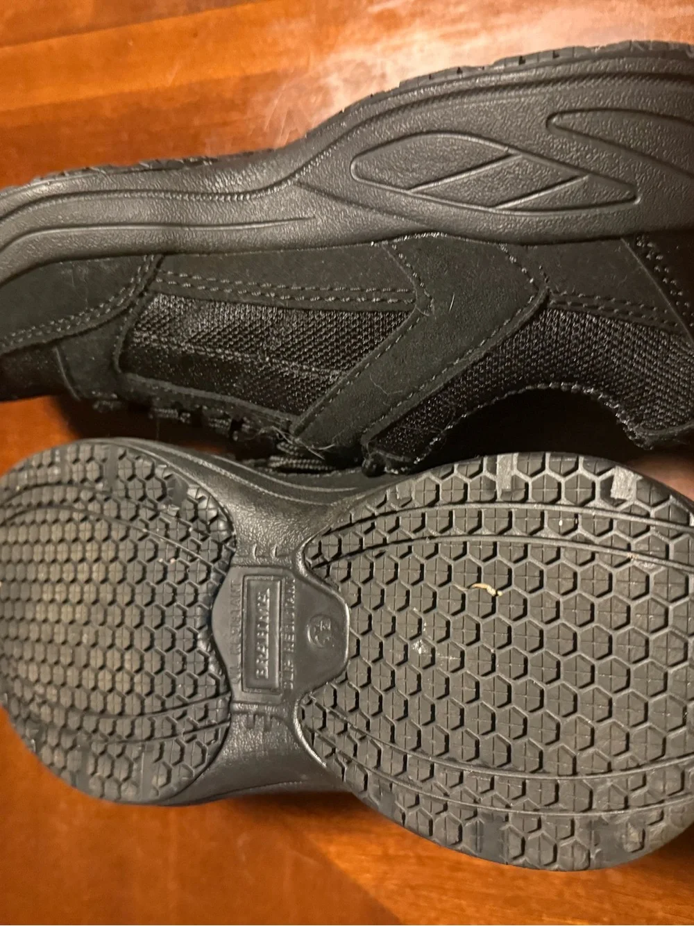 Brahma Men's All-Black Slip-Resistant Sneakers with Steel Toe